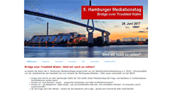 Desktop Screenshot of hamburger-mediationstag.de