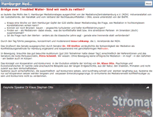 Tablet Screenshot of hamburger-mediationstag.de